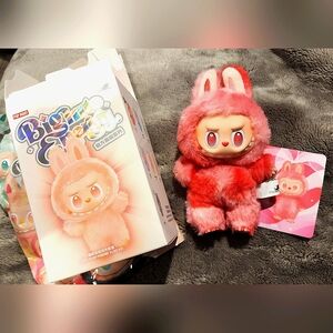 Pop Mart Labubu Big Into Energy Vinyl Face Plush Pendant (Love)